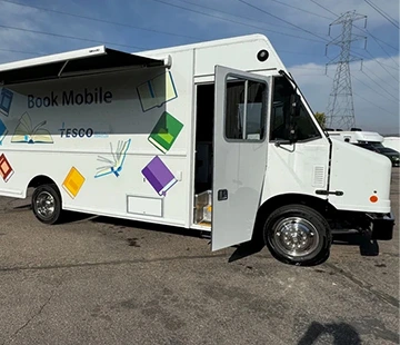 2023 Ford Step-van Bookmobile