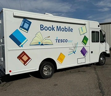 2023 Ford Step-van Bookmobile