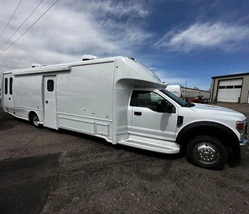 Ford F-550 mobile medical vehicles