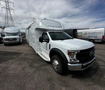 Ford F-550 mobile medical vehicles