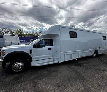 Ford F-550 mobile medical vehicles